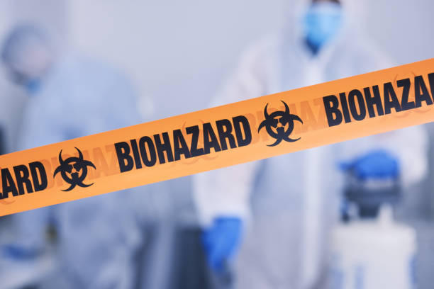 Professional Biohazard technician working in Erie, PA